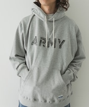 ARMY TWILL Sweat Hoodie print