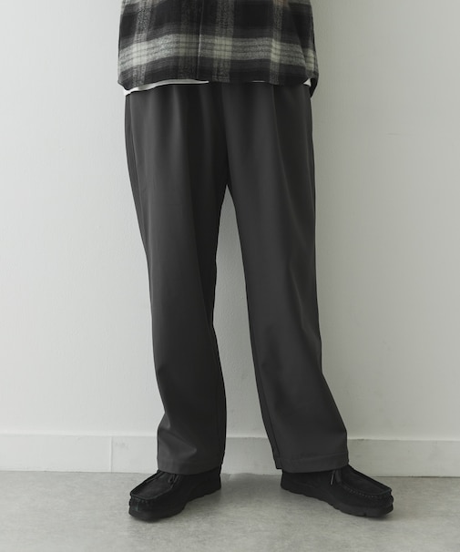 裏起毛ハイスペイージーワイドパンツ