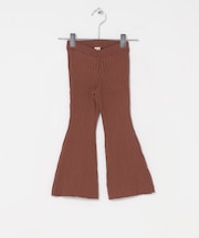 Solii+Sola KNIT FLARE PANTS(KIDS)