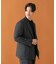 LIFE STYLE TAILOR　ツイードライクコンフォータブルダブルジャケット