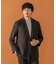 LIFE STYLE TAILOR　ツイードライクコンフォータブルダブルジャケット