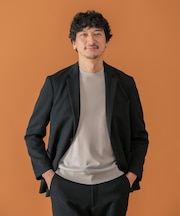 LIFE STYLE TAILOR ツイードライクコンフォータブルジャケット