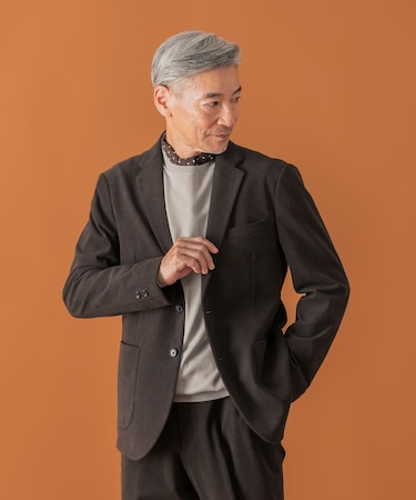 LIFE STYLE TAILOR コーデュロイコンフォータブルジャケット