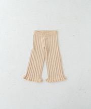 Solii+Sola　KNIT FRILL PANTS(KIDS)