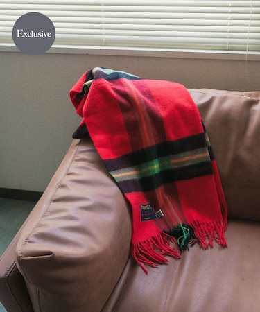 『一部別注カラー』TWEED MILL LAMBSWOOL STOLE