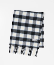 CHECK CASHMERE SCARF