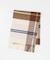 CHECK CASHMERE SCARF