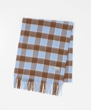 CHECK CASHMERE SCARF