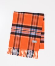 CHECK CASHMERE SCARF
