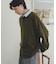 『洗濯可』シャツドッキングニットプルオーバー