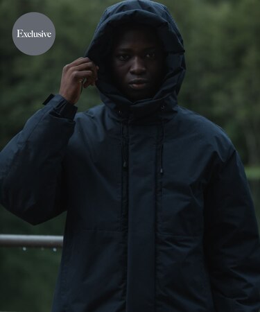 『別注』Mizuno×EKAL GORE-TEX WINDSTOPPER ダウンジャケット