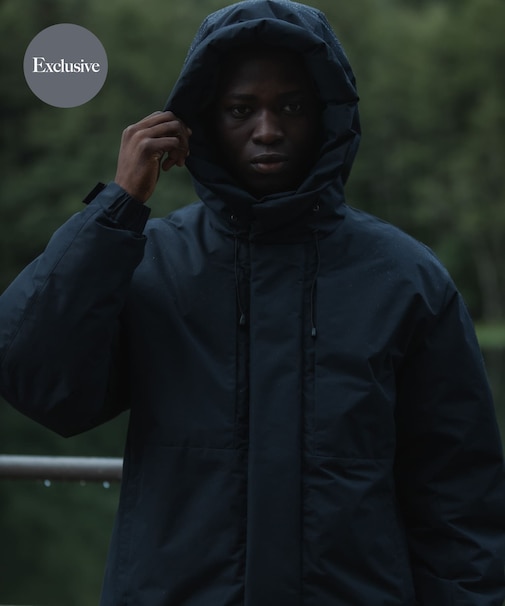 『別注』Mizuno×EKAL GORE-TEX WINDSTOPPER ダウンジャケット