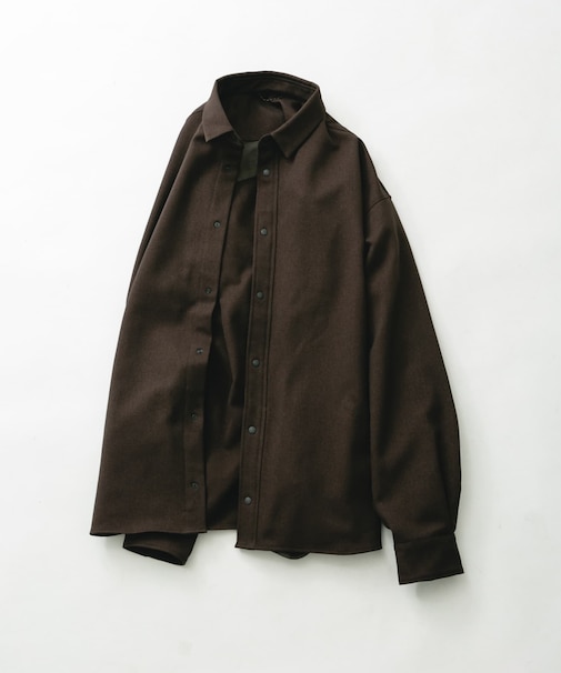 WOOL LIKE LONG-SLEEVE SHIRTS