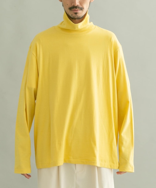 『別注』久米繊維×URBAN RESEARCH タートルネックロングスリーブTシャツ