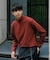『別注』久米繊維×URBAN RESEARCH　タートルネックロングスリーブTシャツ