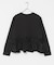 MARILYN MOON　SPIRAL RUFFLE CUTSEW TOP