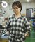 THE INDUSTRY WORKS　綿レーヨンオンブレネルシャツ