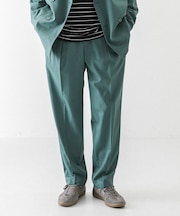 WASHABLEウールイージートラウザー