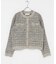 MARILYN MOON　BOUCLE TWEED KNIT JACKET