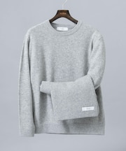ウールカシミヤニット＋マフラーセット