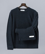 ウールカシミヤニット＋マフラーセット