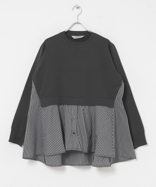 TORRAZZO DONNA KNIT DOCKING BLOUSE