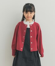 『WEB/一部店舗限定カラー』『親子リンク』『UR TECH』200日ニットカーディガン(KIDS)