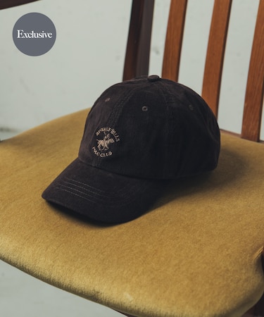 『別注』BEVERLY HILLS POLO CLUB×SENSE OF PLACE　CORDUROY CAP