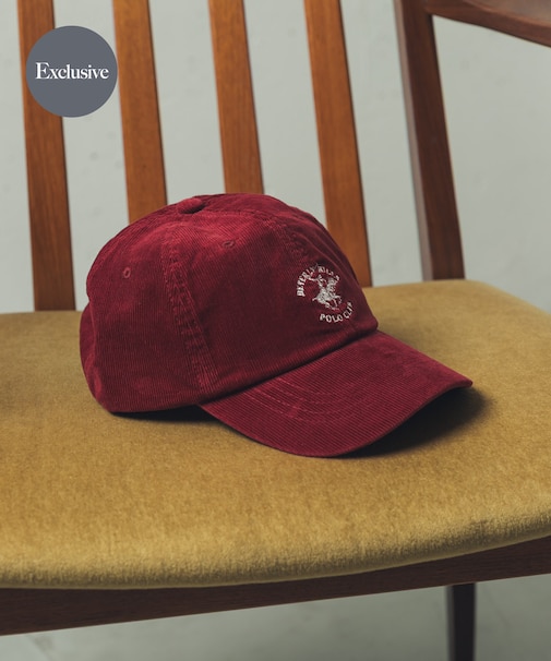 『別注』BEVERLY HILLS POLO CLUB×SENSE OF PLACE CORDUROY CAP