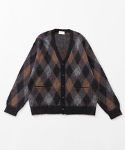 new basic MOHAIR V-NECK CARDIGAN