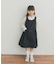 『150サイズあり』2WAYタフタバルーンワンピース(KIDS)