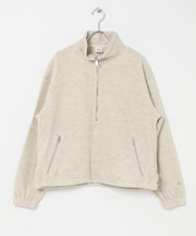 ORCIVAL　STAND COLLAR ZIP PULLOVER