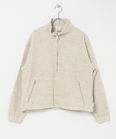 ORCIVAL STAND COLLAR ZIP PULLOVER