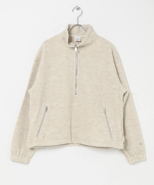 ORCIVAL STAND COLLAR ZIP PULLOVER