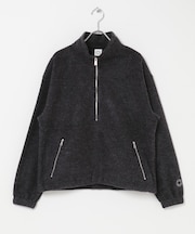 ORCIVAL　STAND COLLAR ZIP PULLOVER