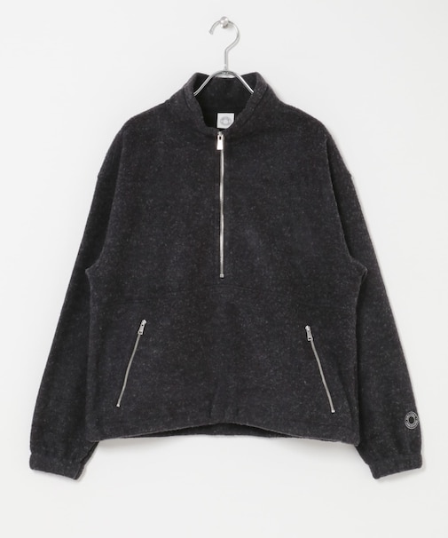 ORCIVAL STAND COLLAR ZIP PULLOVER