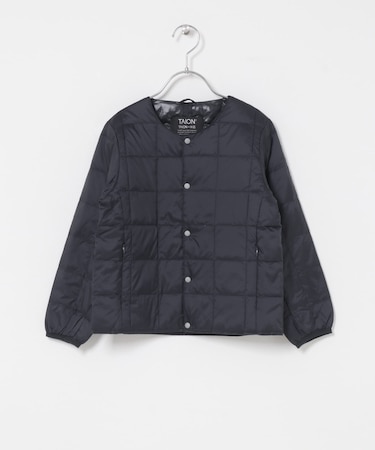 TAION KIDS CREW-NECK BUTTON DOWN JACKET(KIDS)
