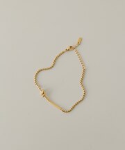 ステンレスノットバーブレスレット
