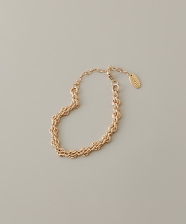 ヴィンテージライクチェーンブレスレット