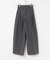 ELENDEEK　TUCK COCOON WIDE PANTS