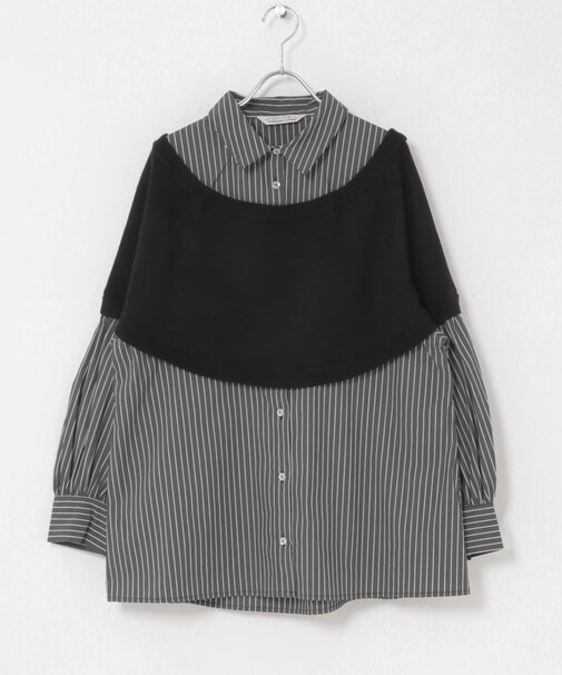 TORRAZZO DONNA BOLERO LAYERED KNIT TOP