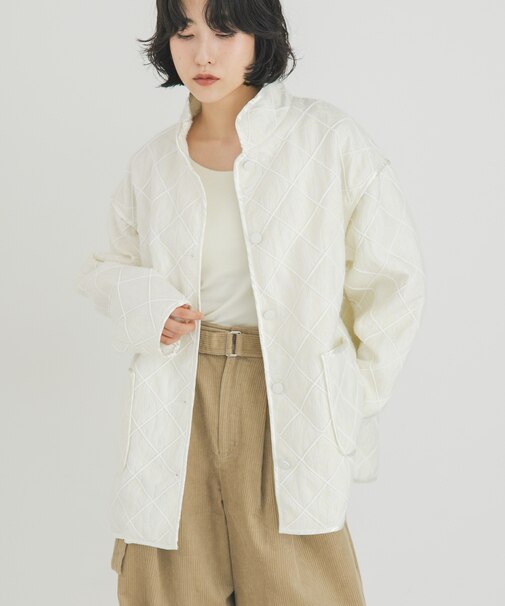 モールステッチミドルジャケット
