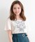 【WEB限定価格】刺繍スカラップブラウス