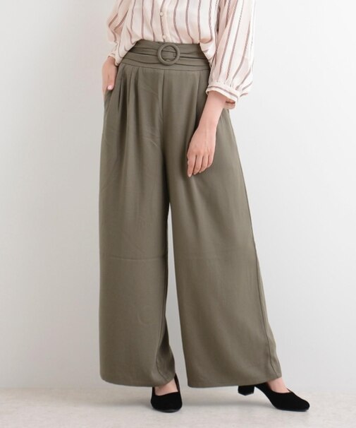 ☆Eバックルワイドパンツ