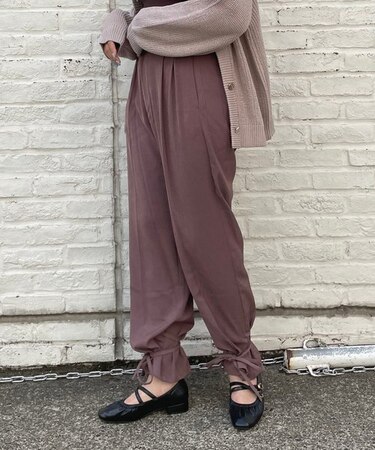 2Waｙ裾絞りパンツ