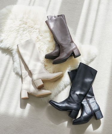 ☆ZIP美脚ロングブーツ