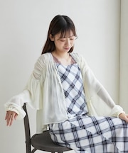 ボリュームギャザーブラウス