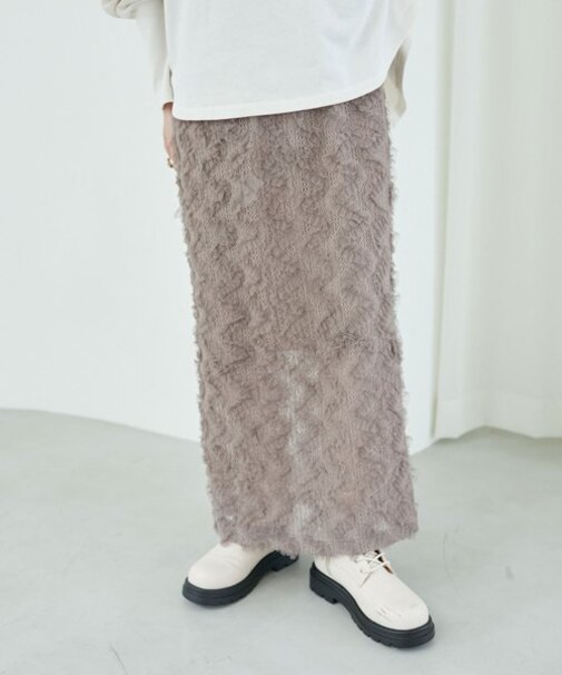 フリルレーススカート