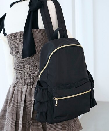 サイドフリルリュック