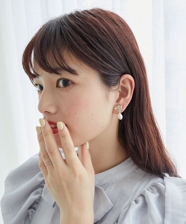 ガーリーモチーフイヤリング